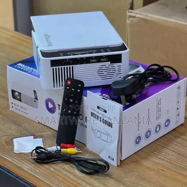 Borrego T5 Ultra Portable WiFi LED Projector - Buy in Dar es Salaam, Tanzania | Smartware