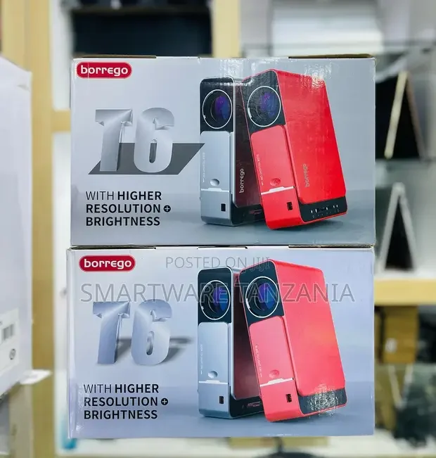 Borrego T6 Smartphone Projector With Higher Resolution - Buy in Dar es Salaam, Tanzania | Smartware