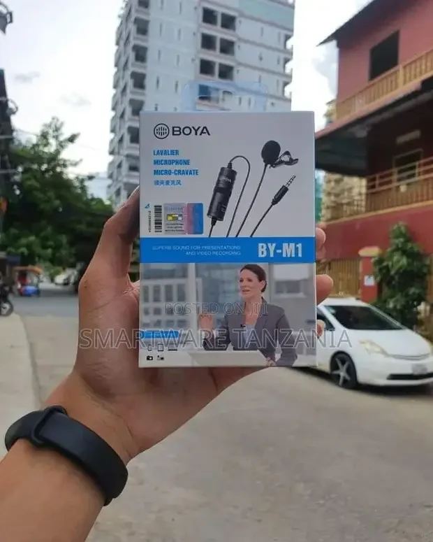 BOYA BY-M1 3.5mm Electret Condenser Microphone - Buy in Dar es Salaam, Tanzania | Smartware