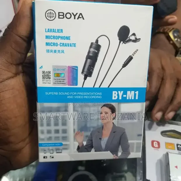 Boya BY-M1 Omni Directional Microphone - Buy in Dar es Salaam, Tanzania | Smartware