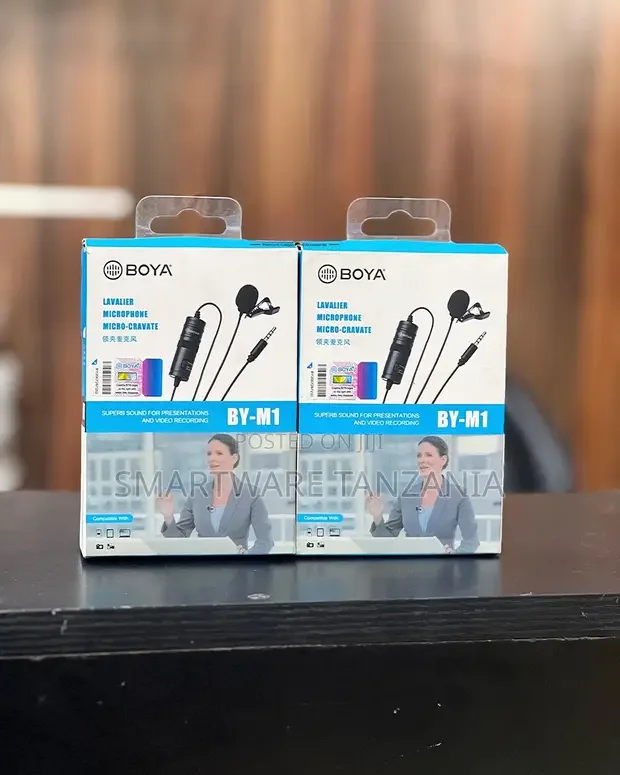 Boya BY-M1 Omnidirectional Lavalier Microphone - Buy in Dar es Salaam, Tanzania | Smartware