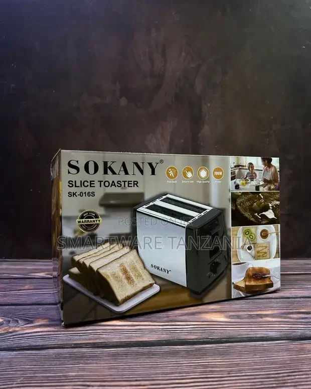 Breakfast Machine Baking Bread Maker 2 Slices Bread Toaster - Buy in Dar es Salaam, Tanzania | Smartware