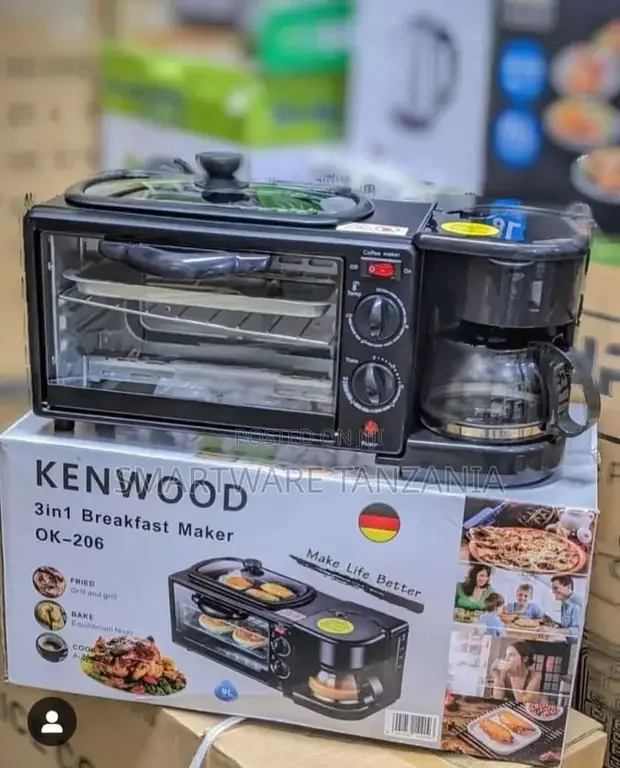 Breakfast Machine Coffee Machine Toaster Oven Egg Cooker - Buy in Dar es Salaam, Tanzania | Smartware