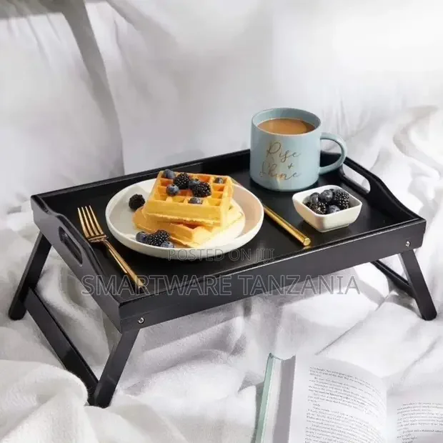 Breakfast Tray Serving Tray for Sofa, Bed, Eating - Buy in Dar es Salaam, Tanzania | Smartware