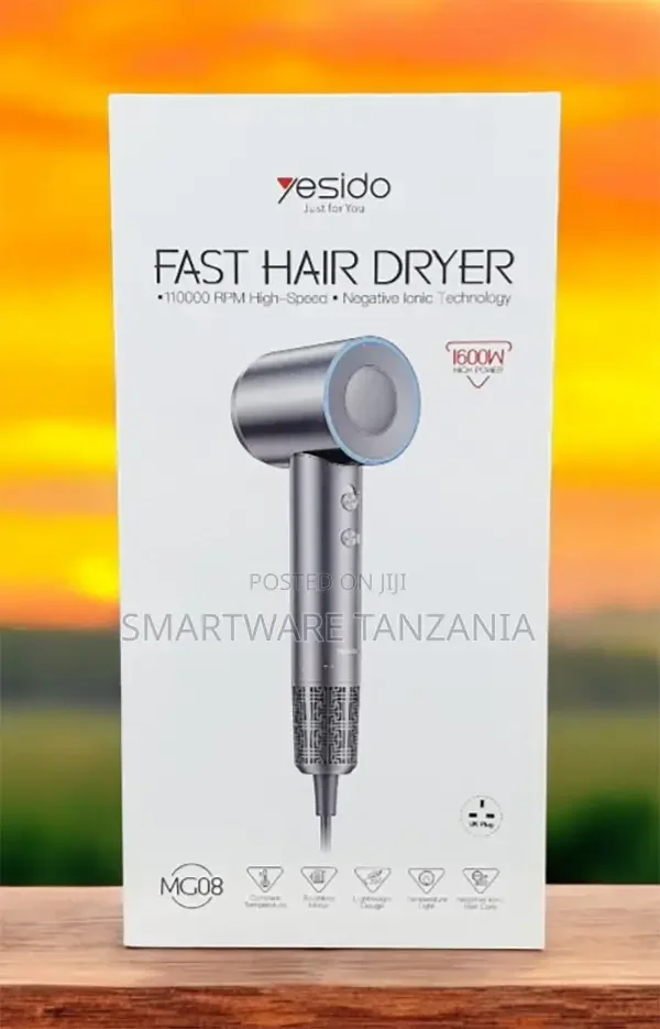 Brushless Motor High-speed Hair Dryer With Magnetic Nozzle