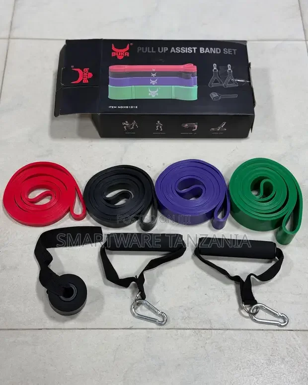 Buka Resistance Band Set Pull Up Assist - Buy in Dar es Salaam, Tanzania | Smartware