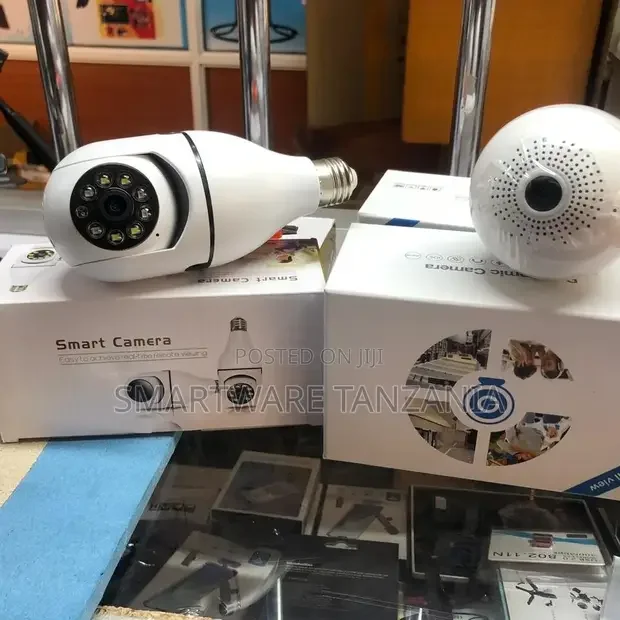 Bulb HD Wifi Wireless Plug Bulb Camera Outdoor PTZ Security - Buy in Dar es Salaam, Tanzania | Smartware