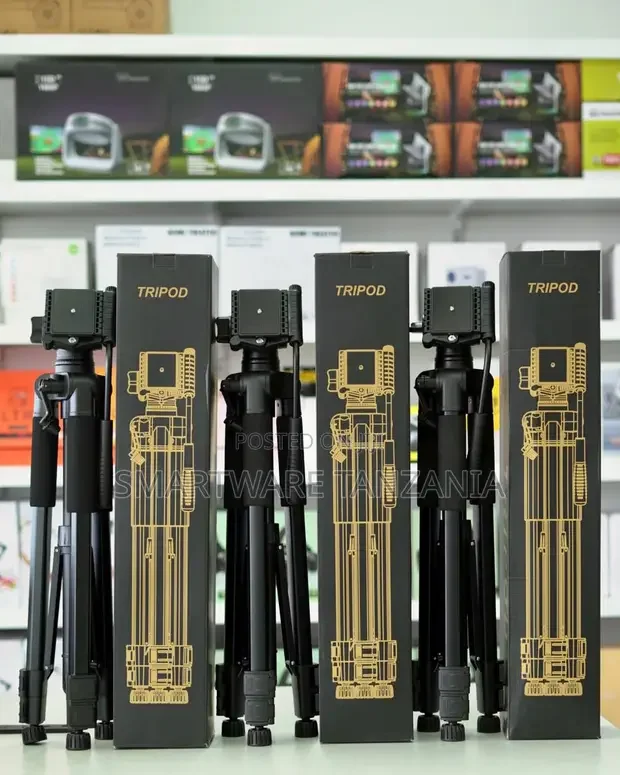 Professional Portable Adjustable Aluminum Smartphone Tripod - Buy in Dar es Salaam, Tanzania | Smartware