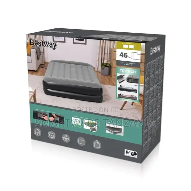 Camping Air Mattress With High Speed Pump - Buy in Dar es Salaam, Tanzania | Smartware