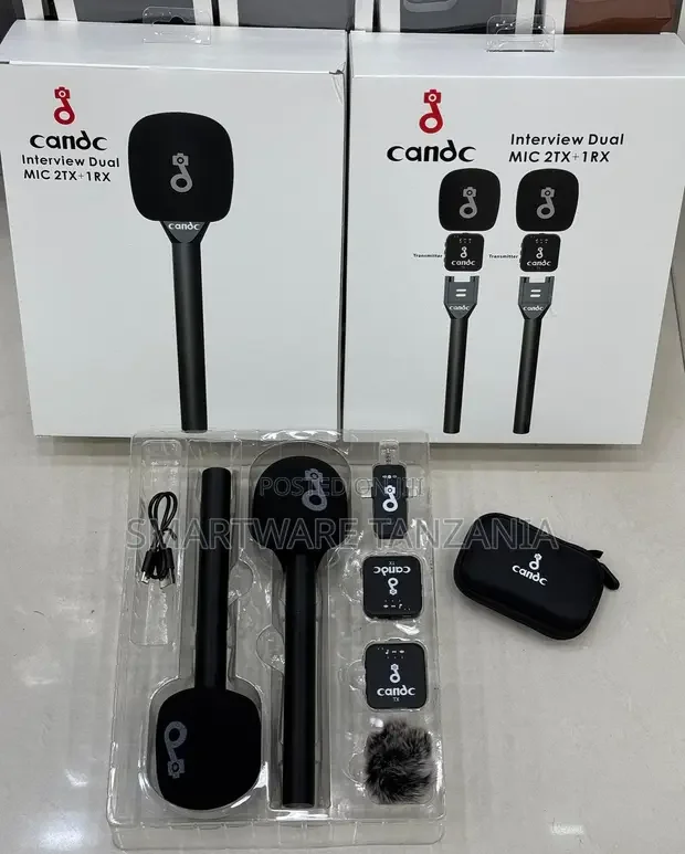 Candc Interview Dual Mic Wireless System - Buy in Dar es Salaam, Tanzania | Smartware