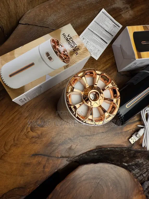 Car Humidifier With LED Lights, USB Portable Air Diffuser - Buy in Dar es Salaam, Tanzania | Smartware