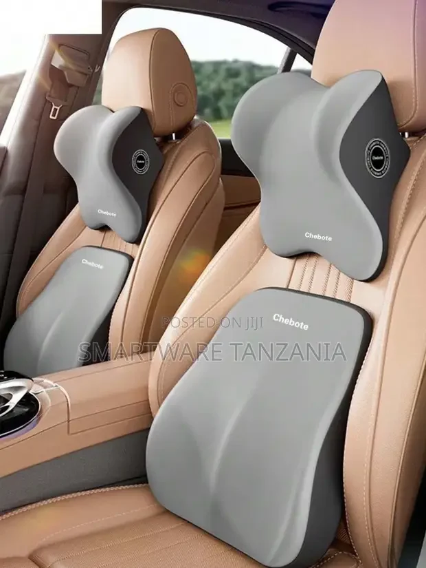 Car Neck Pillow Lumbar, Headrest For Neck Back Pain Relief - Buy in Dar es Salaam, Tanzania | Smartware