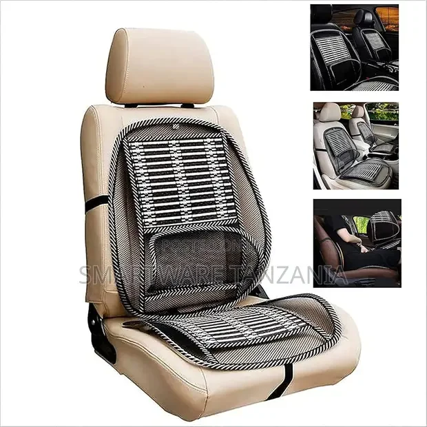 Car Seat Office Chair Chip Cover Cushion With Lumbar Support - Buy in Dar es Salaam, Tanzania | Smartware