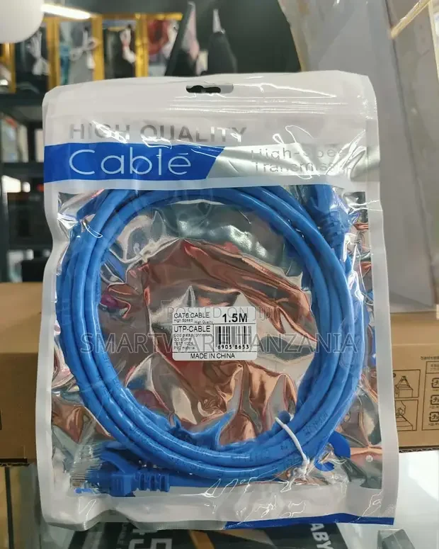 Cat6 Utp Ethernet Patch Cable RJ45 Network LAN Cable 1.5m - Buy in Dar es Salaam, Tanzania | Smartware