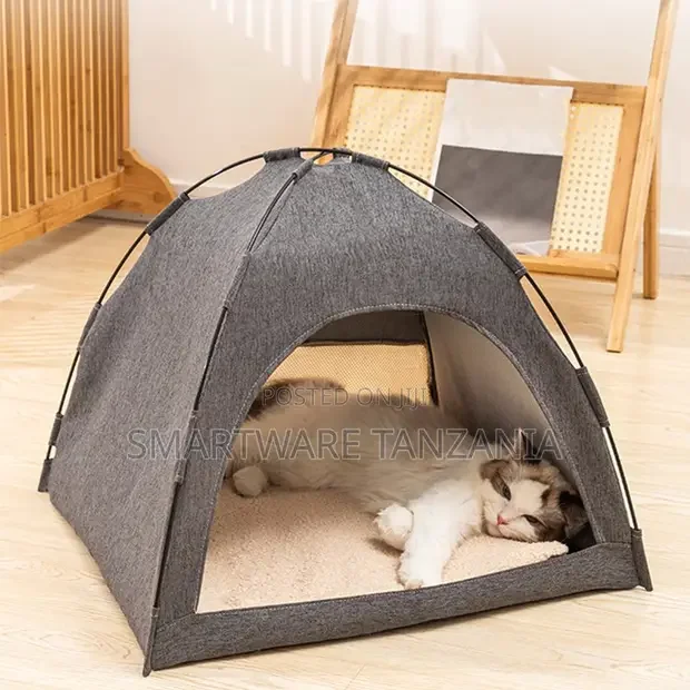 Cat Tent Bed With Soft Cushion Indoor Pet Shelter - Buy in Dar es Salaam, Tanzania | Smartware