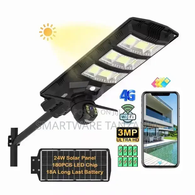 CCTV Camera WIFI 4G For Parking Lot Street Lighting - Buy in Dar es Salaam, Tanzania | Smartware