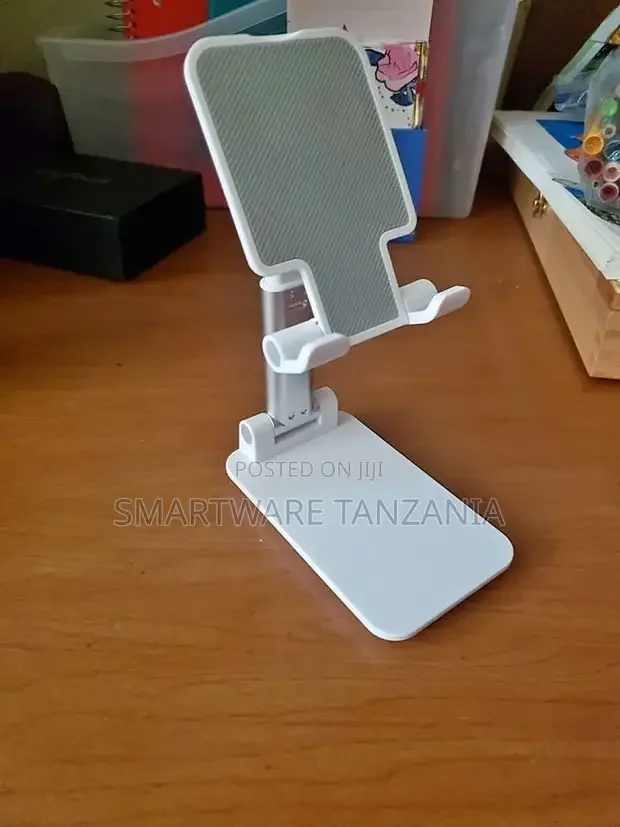 Cell Phone Stand Angle With Silicon Pad for Desk Foldable