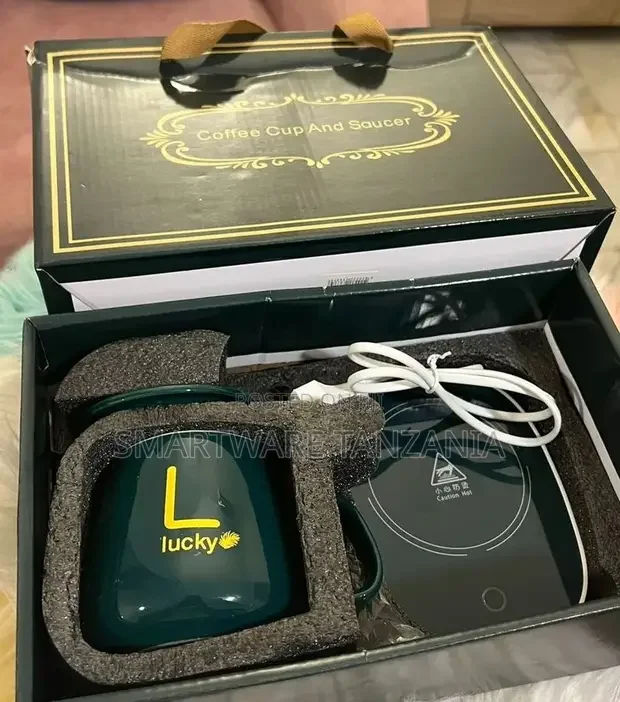 Ceramic Cup Heating Coaster Coffee, Tea, Espresso - Buy in Dar es Salaam, Tanzania | Smartware