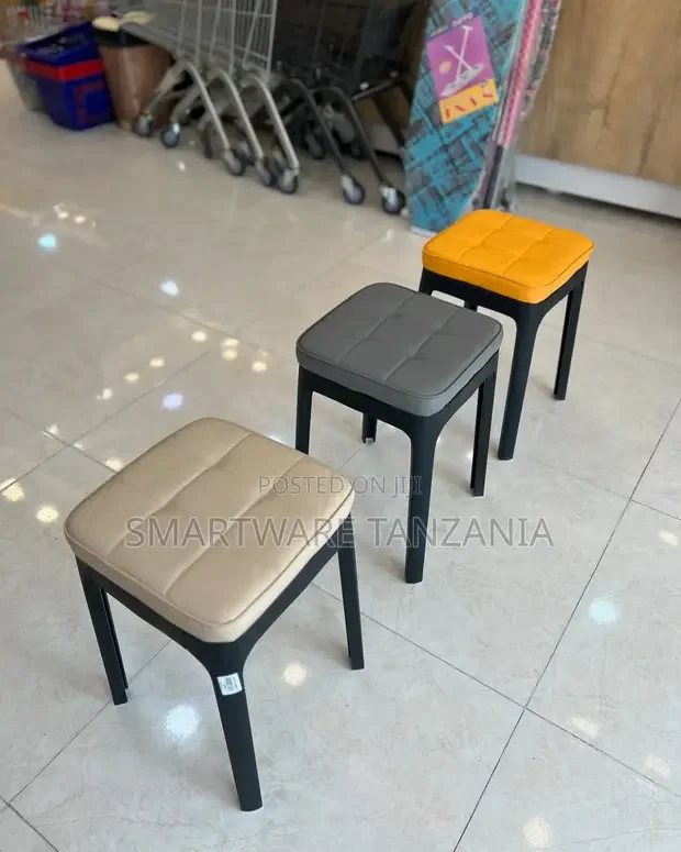 Lightweight Stackable Bar Stool with Cushion - Buy in Dar es Salaam, Tanzania | Smartware