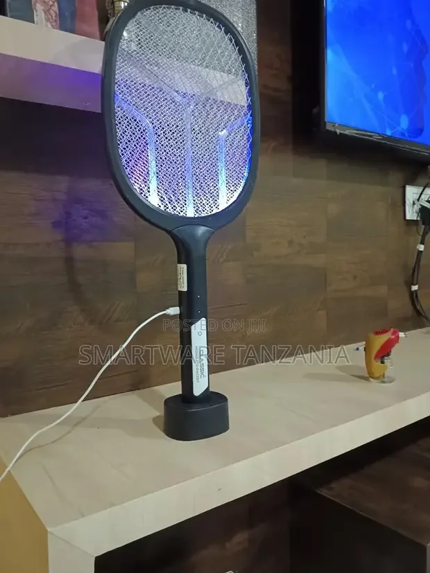 Classic Mosquito Racket With Rechargeable Insect Killer Bat - Buy in Dar es Salaam, Tanzania | Smartware
