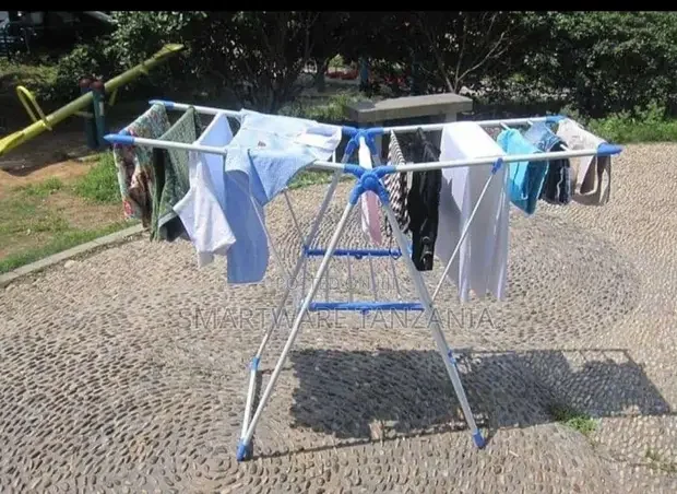 Cloth Drying Stand Rack for Clothes with Hanger Slots - Buy in Dar es Salaam, Tanzania | Smartware