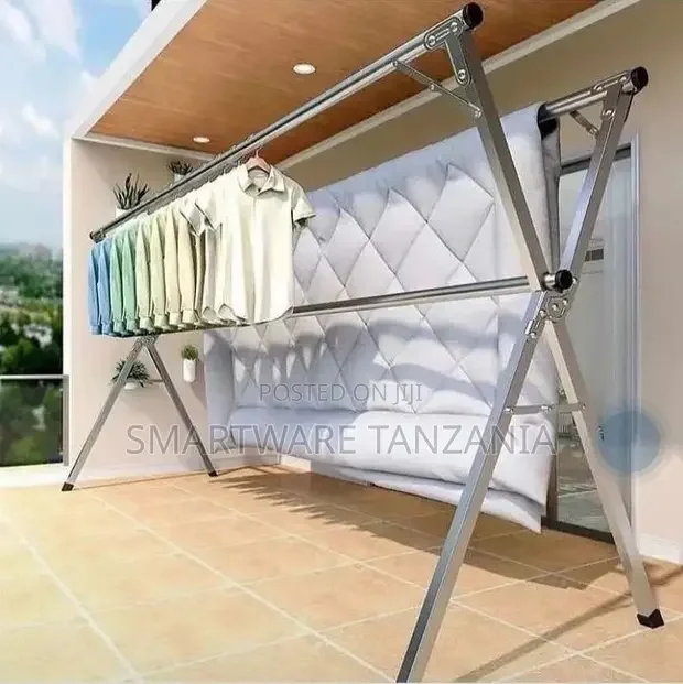 Foldable Indoor Clothes Airer with Shoe Rack - Buy in Dar es Salaam, Tanzania | Smartware