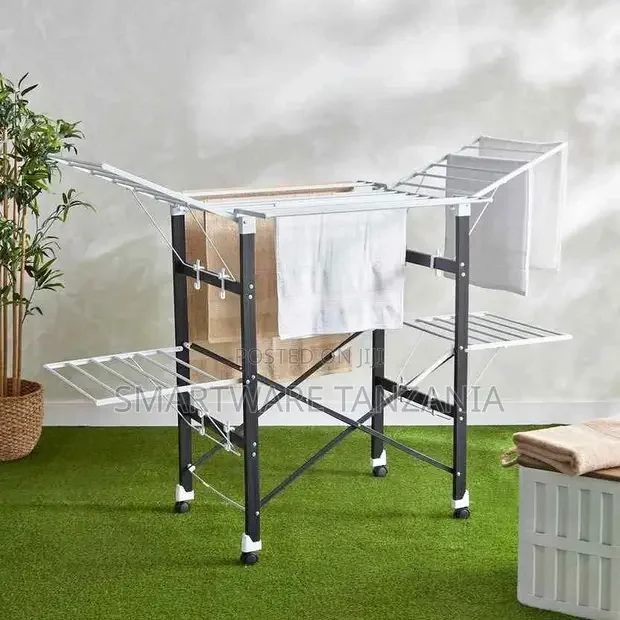 Clothes Drying Rack, Collapsible Laundry Rack Dryer Stand