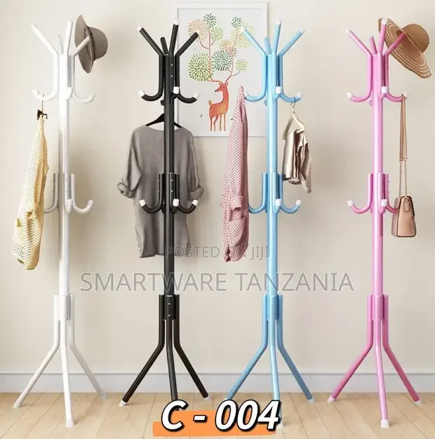 Durable Metal Clothes Rack with 12 Hooks - Buy in Dar es Salaam, Tanzania | Smartware
