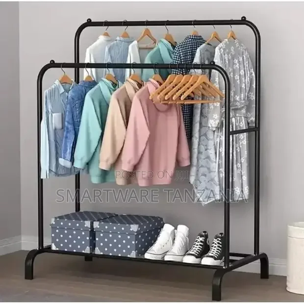 Metal Garment Rack for Hanging Clothes - Buy in Dar es Salaam, Tanzania | Smartware