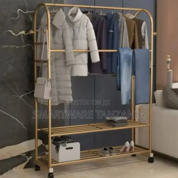 Clothing Rack With Wheels, Garment Rack for Hanging Clothes - Buy in Dar es Salaam, Tanzania | Smartware