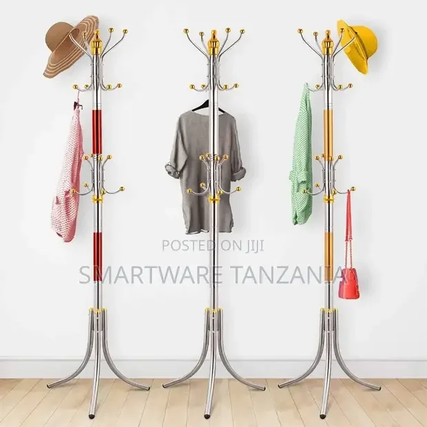 Coat Rack Cloth Hanger Organizer for Jacket, Purse, Scarf - Buy in Dar es Salaam, Tanzania | Smartware