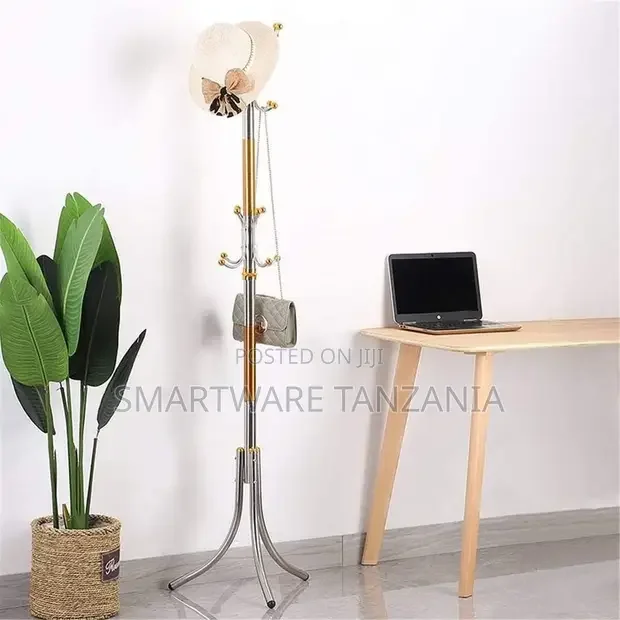 Stylish Stainless Steel Coat Rack Clothes Stand Hanger - Buy in Dar es Salaam, Tanzania | Smartware