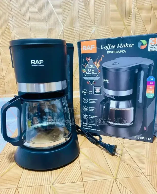 Coffee Machine With Glass Jug 1.2 L, Up To 6 Cups - Buy in Dar es Salaam, Tanzania | Smartware