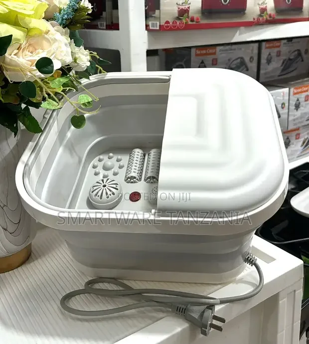 Collapsible Foot Spa Bath With Heat And Bubble Massage Jets - Buy in Dar es Salaam, Tanzania | Smartware
