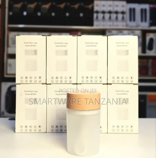 Colorful Cup Humidifier With Led Ambient Light - Buy in Dar es Salaam, Tanzania | Smartware