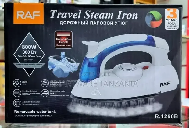 Compact Iron Steamer Designed for Travel and Quick Touch-Ups