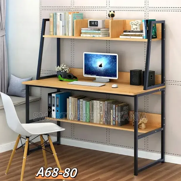 Multipurpose Computer Desk Desktop Bookshelf - Buy in Dar es Salaam, Tanzania | Smartware