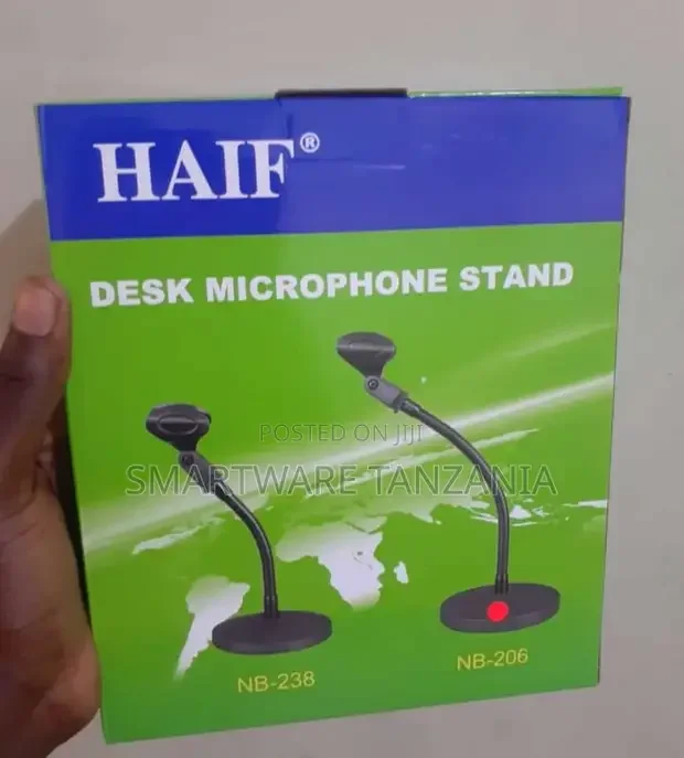 Computer Microphone Desktop Stand for Home Office - Buy in Dar es Salaam, Tanzania | Smartware