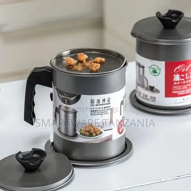 Cooking Oil Pot Grease Container Storage Tank Oil Filter - Buy in Dar es Salaam, Tanzania | Smartware