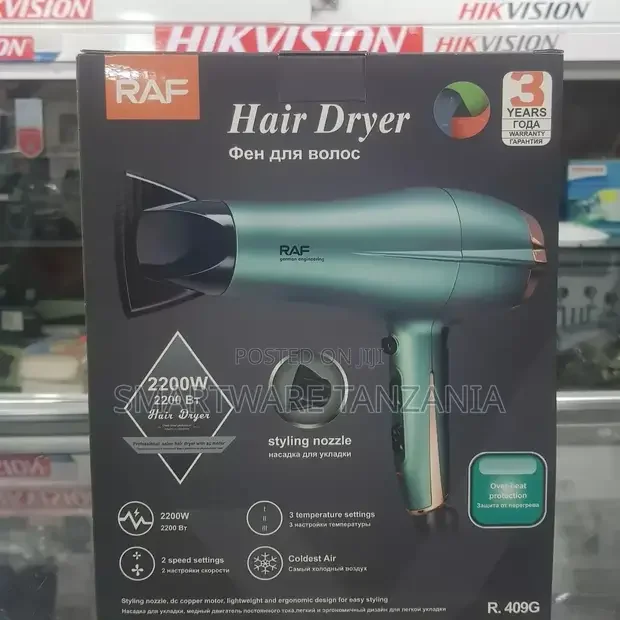 Corded Electric Lightweight Hair Dryer With Folding Handle - Buy in Dar es Salaam, Tanzania | Smartware