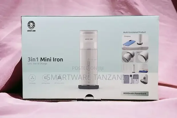 Cordless Iron For Clothes, Fabric Shaver Power Bank 3 In 1 - Buy in Dar es Salaam, Tanzania | Smartware
