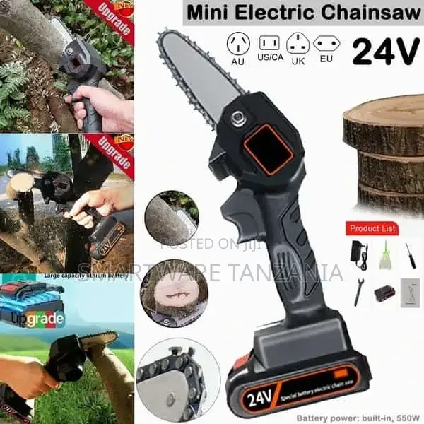Cordless Chainsaw, Pafieo 21V 4 Inch Mini Chainsaw - Buy in Dar es Salaam, Tanzania | Smartware