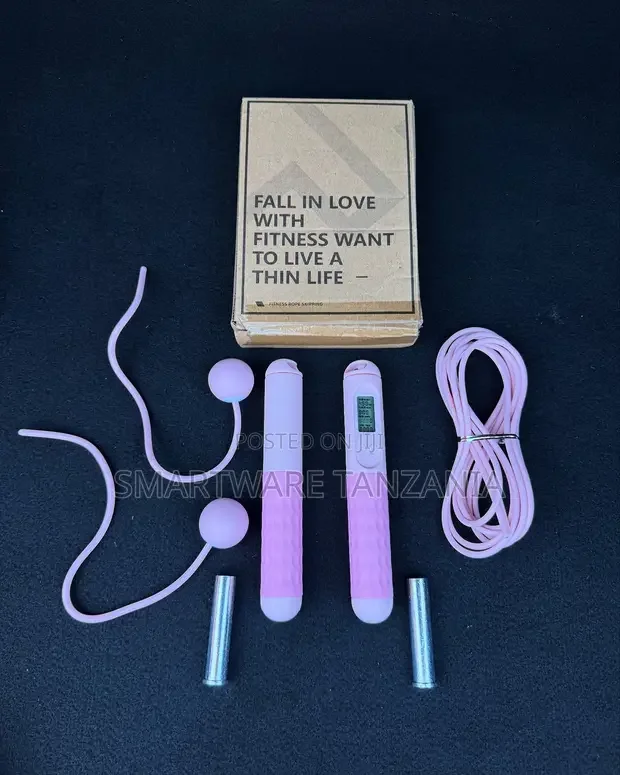 Cordless Jump Rope With Digital Display and Weighted Balls Set - Buy in Dar es Salaam, Tanzania | Smartware