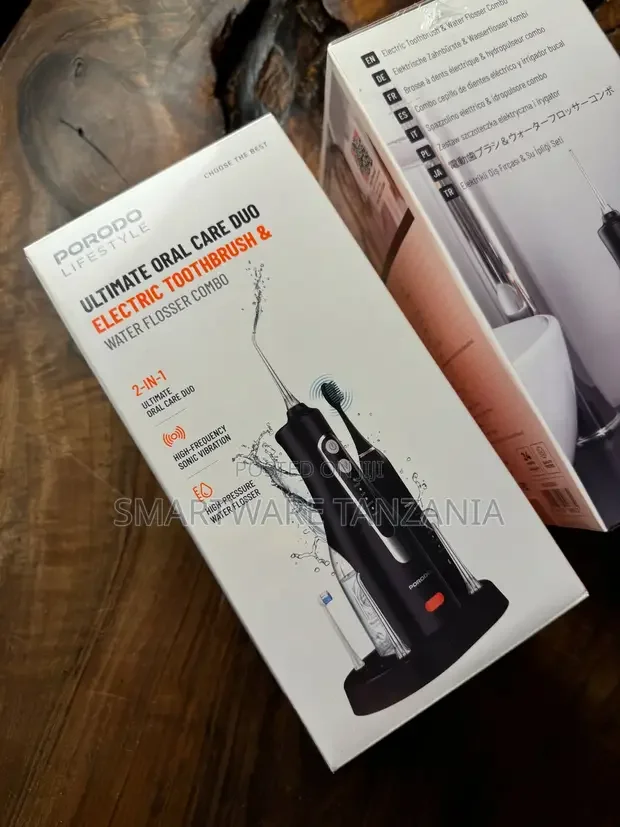 Cordless Water Flosser 300ml Tank, 6 Tips, 4 Modes - Buy in Dar es Salaam, Tanzania | Smartware