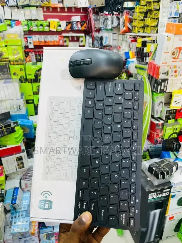 Cordless Wireless Keyboard and Mouse Set for PC Laptop - Buy in Dar es Salaam, Tanzania | Smartware