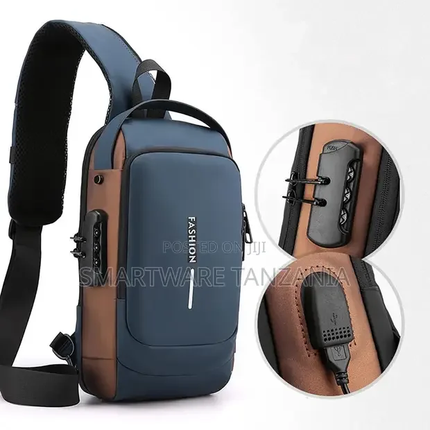 Cross Backpack For Men Women, Anti Theft Waterproof Sling - Buy in Dar es Salaam, Tanzania | Smartware
