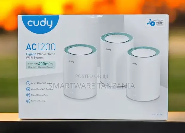 Cudy M1300 AC1200 Mesh Wi-Fi System 3-Pack - Buy in Dar es Salaam, Tanzania | Smartware