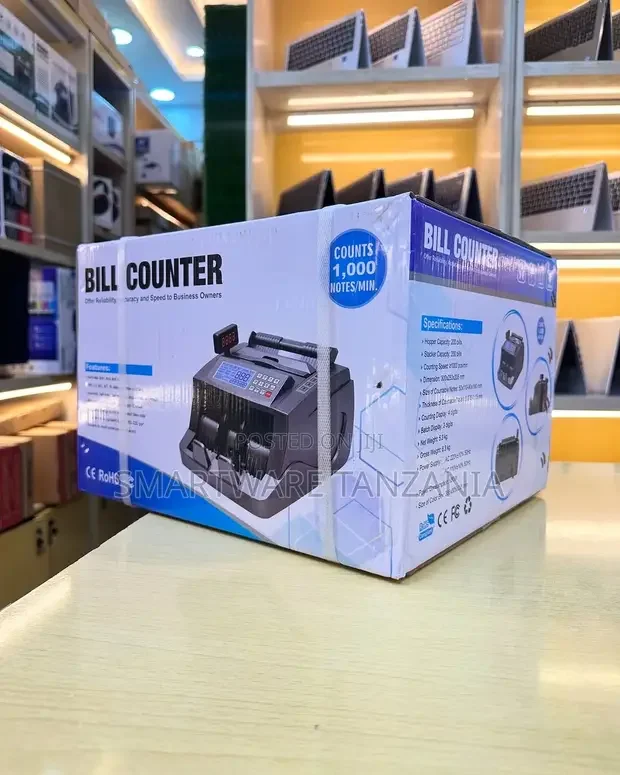 Currency Banknote Bill Counter Cash Money Counter Machine - Buy in Dar es Salaam, Tanzania | Smartware