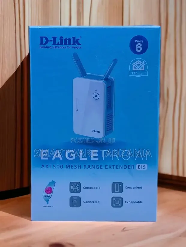 D-link Eagle Pro Ai E15 AX1500 Wi-Fi 6 Mesh Range Extender - Buy in Dar es Salaam, Tanzania | Smartware
