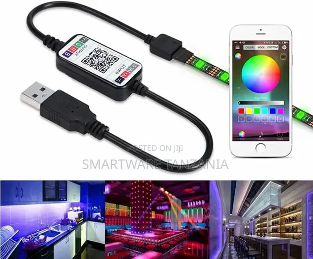 DC 12V RGB LED Strip Bluetooth Controller - Buy in Dar es Salaam, Tanzania | Smartware